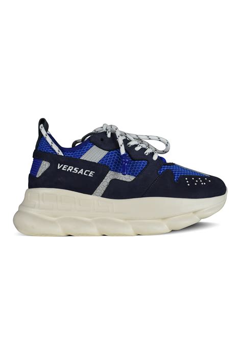 versace chain reaction white and blue|red cheetah.